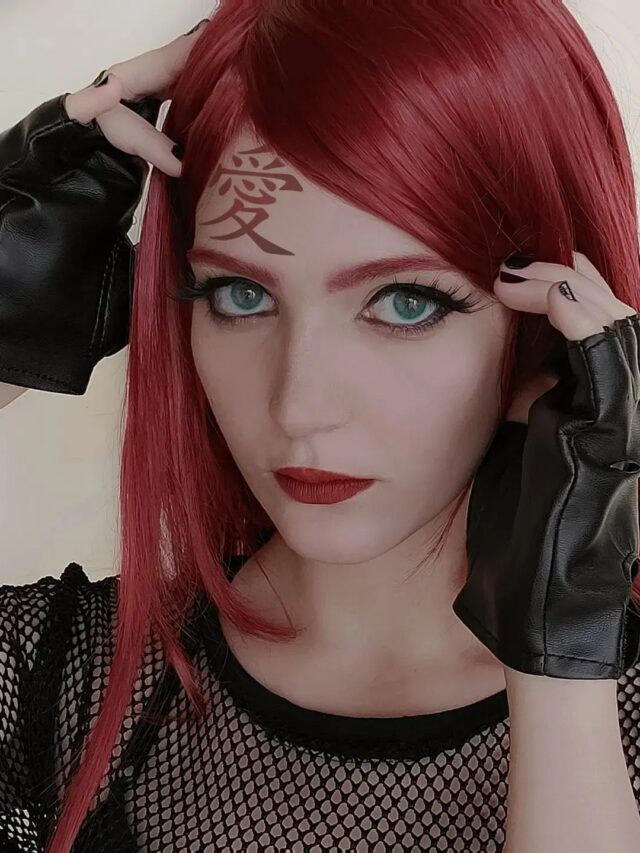 Cosplay Feminino Do Gaara, De Naruto (Da Lisa)